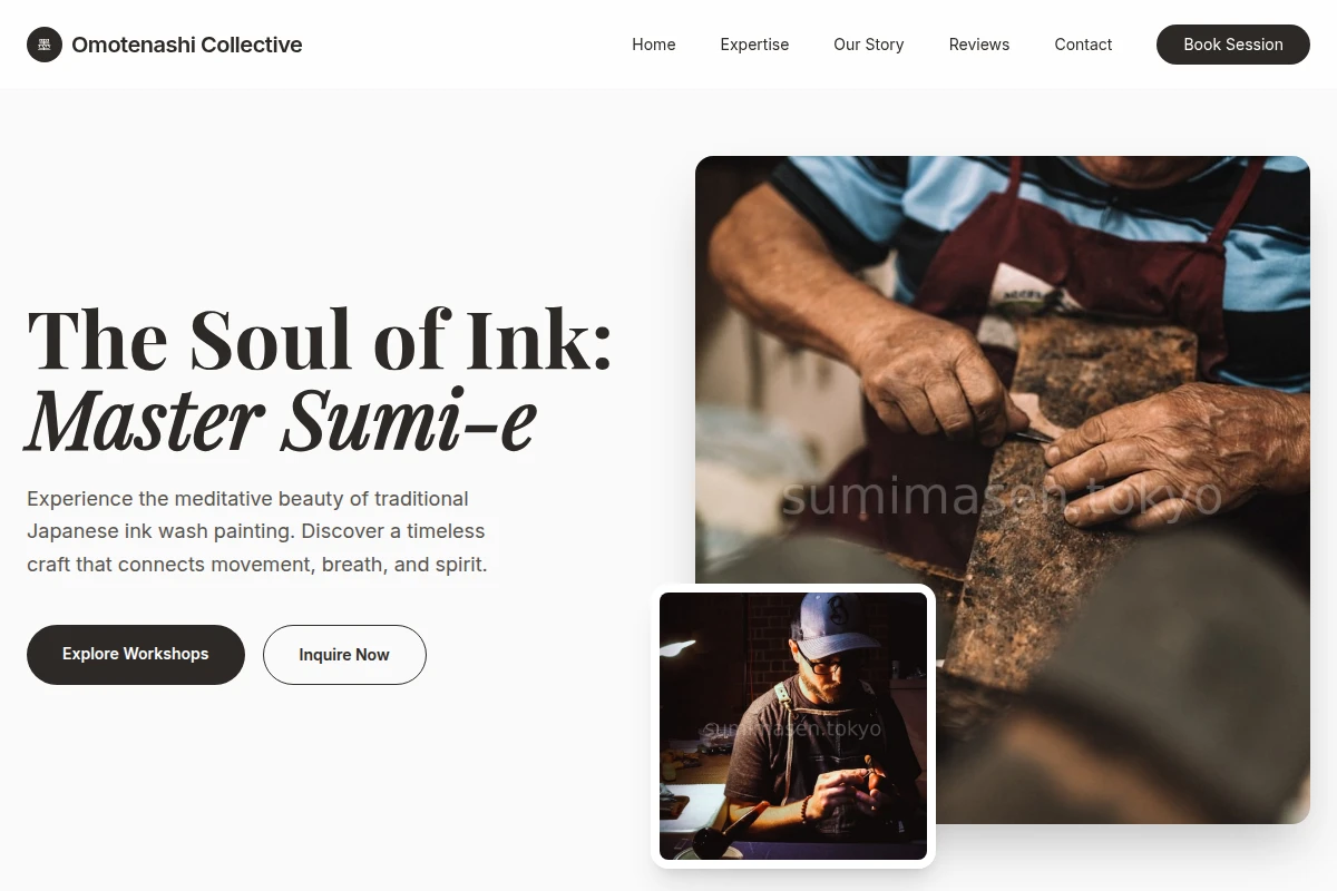 Sumi-e Artisan
